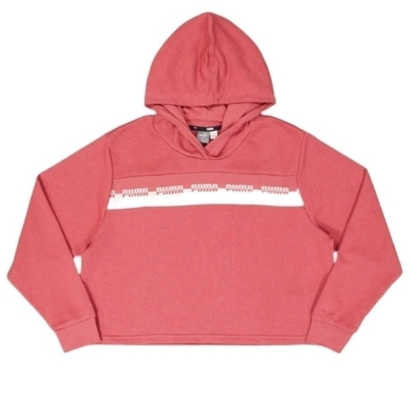 Puma Sweaters - PUMA - Women's Amplified Cropped Hoodie Size S